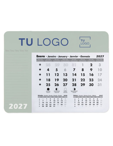 Alfombrilla Calendario Personalizada