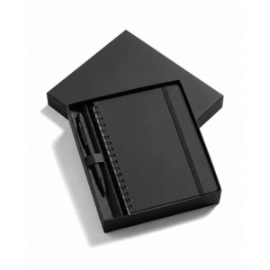 Set de libreta A5 y bolígrafo hexagonal