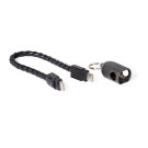 Set de libreta A5 y llavero con cable de carga USB-C