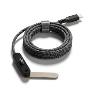 Cable USB-C de 1 metro con soporte integrado