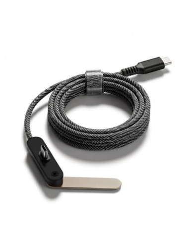 Cable USB-C de 1 metro con soporte integrado
