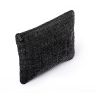 Neceser plano de poliéster con acabado tweed