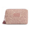 Neceser acolchado con estampado floral