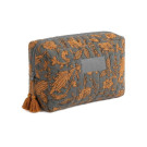Neceser acolchado con estampado floral