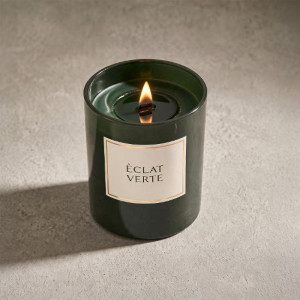Vela aromática de cerámica brillante