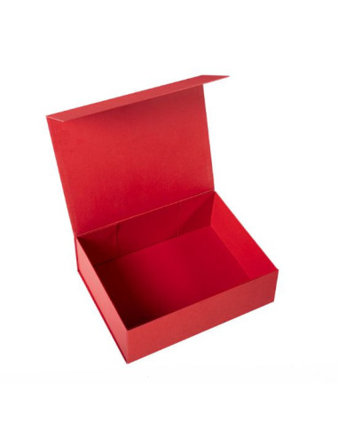 Caja de presentación de cartón con cierre magnético