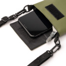 Bandolera portatodo de PU con cierre de velcro