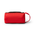 Neceser de RPET con asa y bolsillo frontal