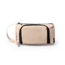 Neceser de RPET con asa y bolsillo frontal