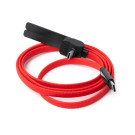 Cable cargador USB C de nylon reciclado con soporte