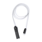Cable cargador USB C de nylon reciclado con soporte