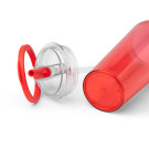 Vaso térmico translúcidocon dosificador con pajita 670 ml