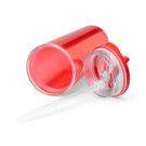 Vaso térmico translúcidocon dosificador con pajita 670 ml