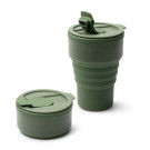 Vaso plegable de silicona 400 ml