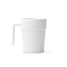 Taza de cerámica mate con asa ergonómica 250 ml
