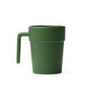 Taza de cerámica mate con asa ergonómica 250 ml