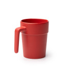 Taza de cerámica mate con asa ergonómica 250 ml