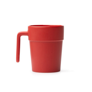Taza de cerámica mate con asa ergonómica 250 ml