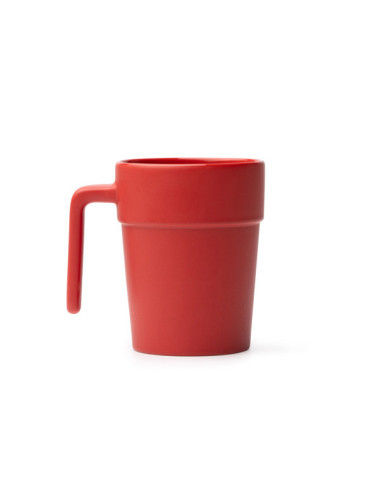 Taza de cerámica mate con asa ergonómica 250 ml