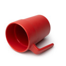 Taza de cerámica mate con asa ergonómica 250 ml