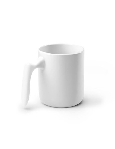 Taza de cerámica para sublimación con asa ergonómica 350 ml