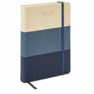 Agenda diaria A5 con franjas horizontales
