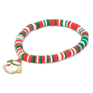 Pack de 10 pulseras navideñas 2
