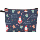Pack de 4 neceseres navideños de poliéster
