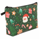 Pack de 4 neceseres navideños de poliéster