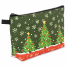 Pack de 4 neceseres navideños de poliéster