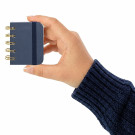 Mini cuaderno de bolsillo con banda elástica