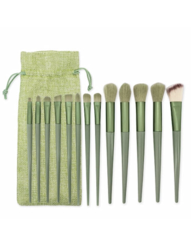 Set de 13 brochas de maquillaje