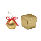 Bola de Navidad con lazo