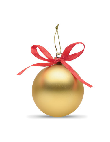 Bola de Navidad con lazo