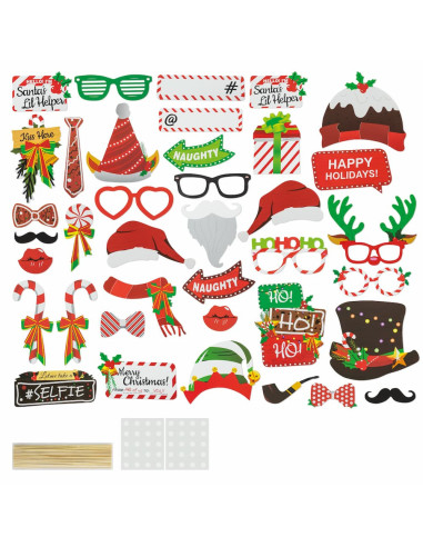 Set de photocall navideño