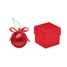 Bola de Navidad con lazo