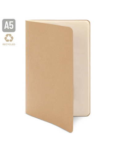 Libreta A5 de cartoncillo reciclado