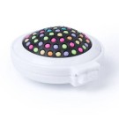 Cepillo con espejo plegable | Cepillo de viaje de colores