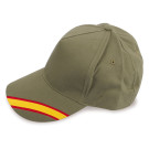 Gorra con bandera nacional