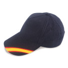 Gorra con bandera nacional