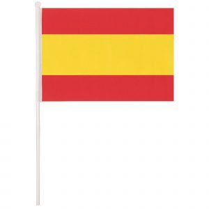 Banderín de países con palo 21 x 14 cm