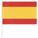 Bandera con palo de países 30 x 20 cm