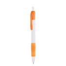 Bolígrafo de plástico Zufer | Bolígrafo promocional bicolor