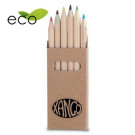 Caja de 6 lápices de colores | Colores para pintar
