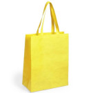 Bolsa de non woven con fuelle de colores