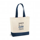 Bolsa algodón 280 gr/m2 | Bolsa Bicolor de algodón