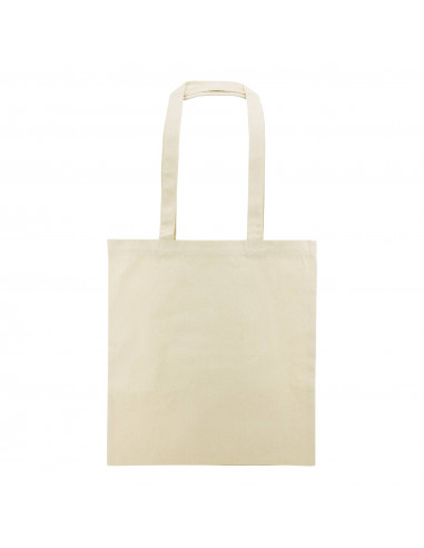 Bolsa de algodón asa larga 300 gr/m2 | Bolsa Ecológica 300 gr