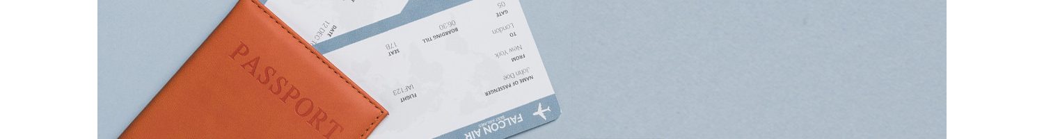 Portadocumentos de viaje personalizados