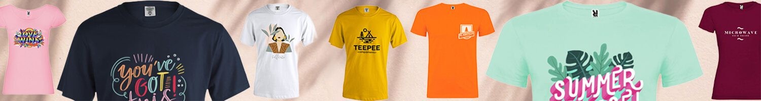 Camisetas de manga corta