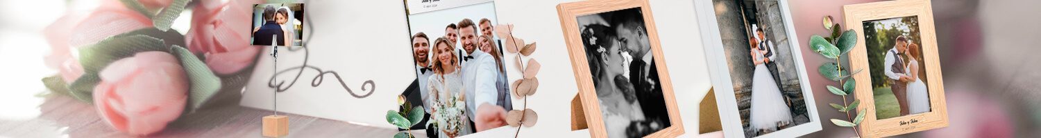 Portafotos personalizados para bodas - Coartegift